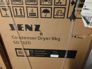 SENZ tørretumbler kondens 8 kg