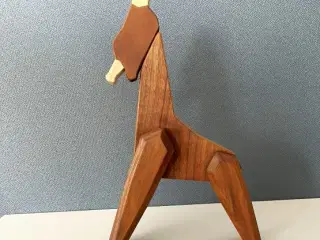 Stor Fablewood giraf i træ