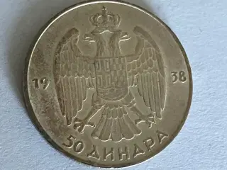 50 Dinara 1938 Yugoslavia