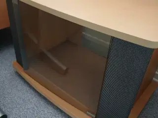 TV Bord med glaslåge