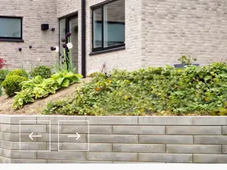 IBF Skala støttemurs blokke 186stk NYE