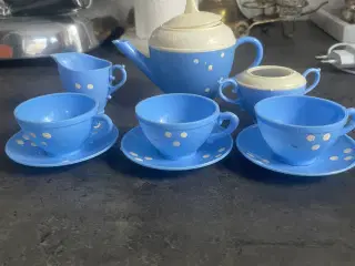 Retro vintage dukke kaffestel