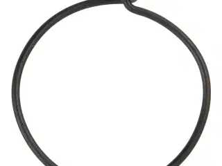 Creoler, diam. 20 mm, sort, 8stk./ 1 pk.
