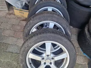 Fælge med vinterdæk