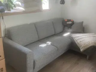 Sofa lys grå