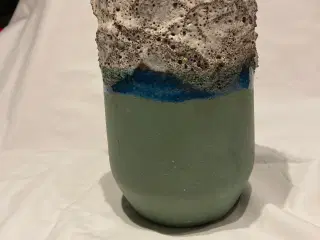  Strehla fat lava vase