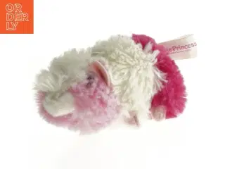 Blød plys bamse fra Princess (str. 13 x 7 cm)