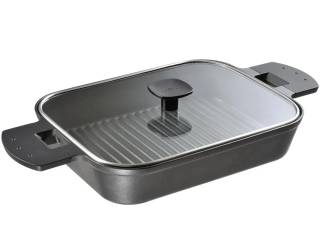 Grill fad med låg 