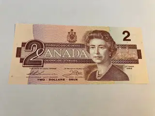 2 Dollars Canada 1986