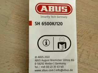 Cykel Lås ABUS
