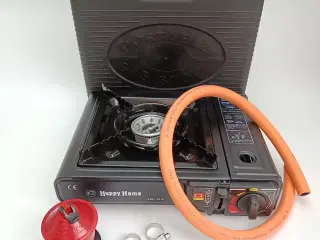 NY! 2500W Gaskomfur + 80cm Gasslange + Regulator