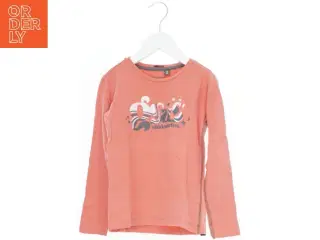 Langærmet T-shirt med print fra G-sus (str. 122)