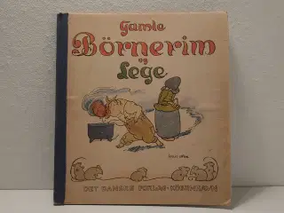 Louis Moe: Gamle Børnerim og Lege. uden år.Ca 1930