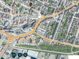 Fast parkeringsplads til leje på Sankt Peders Gade 7. evt. med ladestander