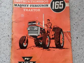 Massey Ferguson 165 instruktionsbog 