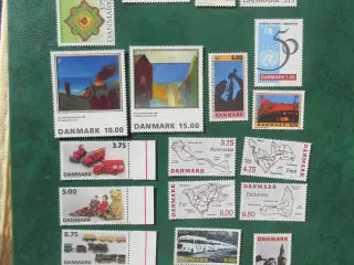 Danmark år 1992-1995 postfrisk katalogværdi 1392