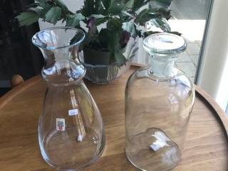 Karafler i klar glas - Holmegaard