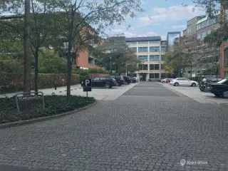 Parkering ved Nimbusparken, terræn