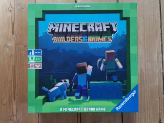 Danske regler Minecraft Builders & Biomes Brætspil