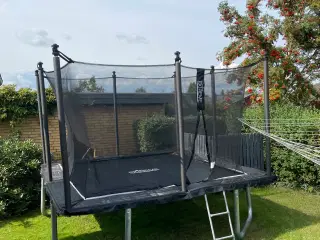 Trampolin 336 x 336 incl. sikkerhedsnet og stige