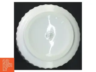 Hvid porcelænsvase fra Lyngby (str. 20 cm)