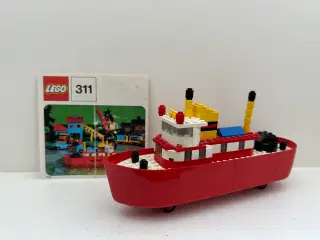 LEGO Båd, Ferry, Schiff nr 311 fra 1973 