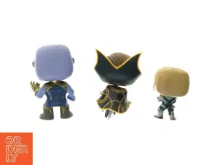 Funko pop fihutet - 3stk fra Marvel (str. 9 x 6 cm)