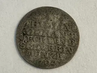 1 Schilling courant 1704 Mecklenburg Schwerin