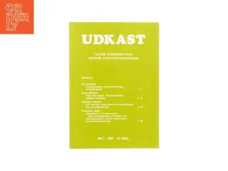 Udkast - Dansk tidsskrift for kritisk samfundsvidenskab (Bog)