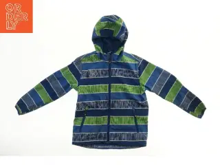Regnjakke med striber og hætte fra Color Kids (str. 128)