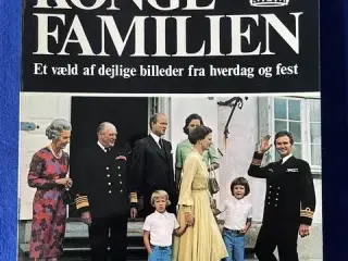 Året rundt med Kongefamilien  1974 - Chr. Erichsens Forlag  - Pæn.