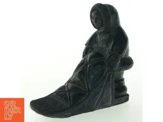 Skulptur af eskimo (str. 12 cm)