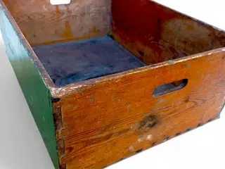 Vintage trækasse med fantastisk patina