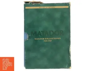 Matador bokssæt dvd med Jørgen Buckhøj (DVD)