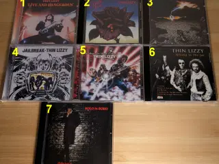 Thin Lizzy / Philip Lynott: 7 Titler