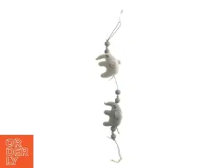 Barnevognsuro med strikkede elefanter fra Smallstuff (str. 50 x 7 cm)