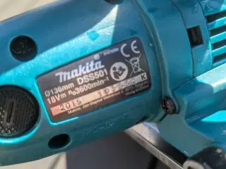 Makita 136mm rundsav AKKU 18V 