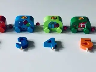 KREA fødselsdagstog med Bamse, Kylling og Ælling