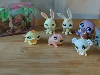 43 stk. Littlest Pet Shop + en bil