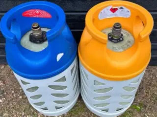 Letvægt gasflasker sælges 400 kr pr styks