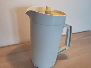 Tupperware kande med tryk låg gl. model