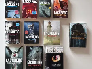 Camilla Läckberg bog, 11 titler - NYE!