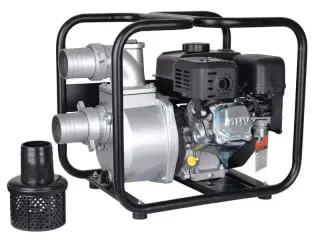 1½", 2" eller 3" Vandpumpe m/benzinmotor