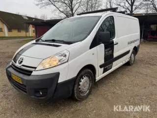 Varebil Toyota Proace 1,6d 90 hk L2h1 splitbagdør 