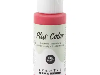 Plus Color Hobbymaling Berry Red 60ml - Hurtigtørrende