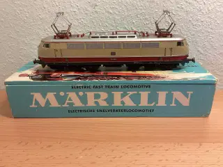 Modeltog ellok. 