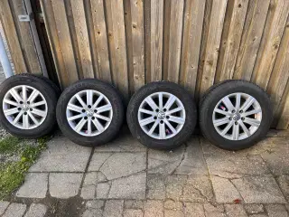 VW Sommerdæk med alufælg