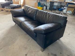 3 pers lædersofa