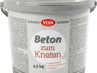 Grå beton til modellering, 4500g - Perfekt til kunstværker