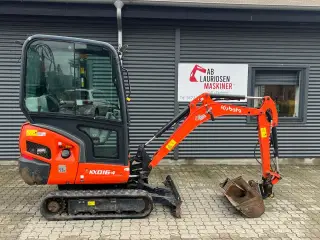 Kubota KX016-4 Monteret med Tiltman Kompakt +2 skovle
